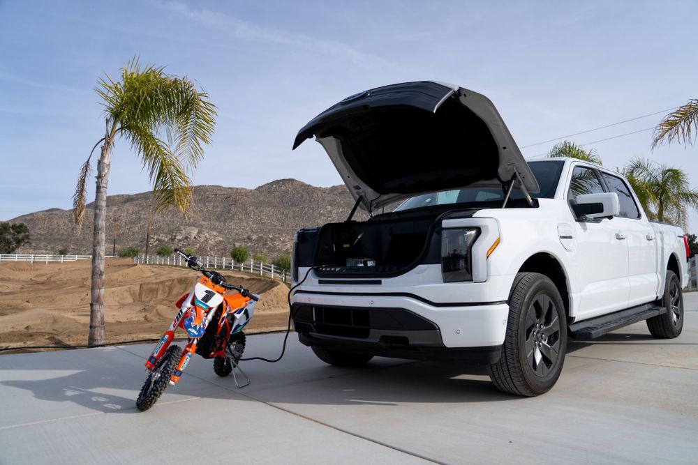 KTM JUNIOR SUPERCROSS TO BE POWERED BY FORD F-150 LIGHTNING KTM JUNIOR SUPERCROSS TO BE POWERED BY FORD F-150 LIGHTNING